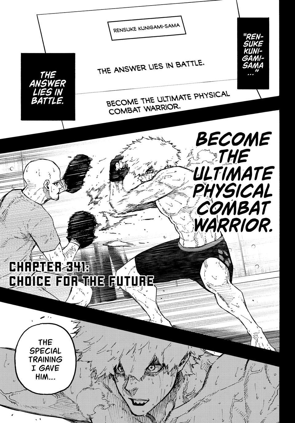 Blue Lock Chapter 341 image 01